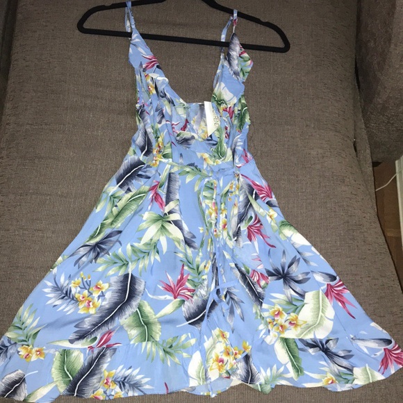 Blue floral dress - Picture 2 of 7